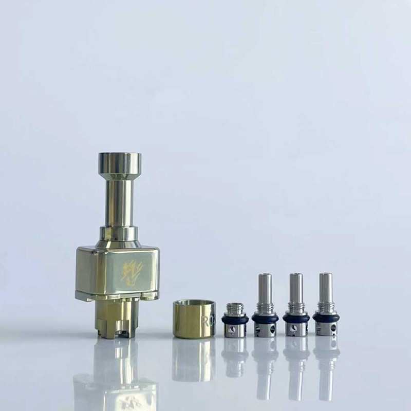 Rekavape BY-KA Style RBA Bridge Full Set – 316SS & Titanium Alloy for Billet Box BB Boro Mods