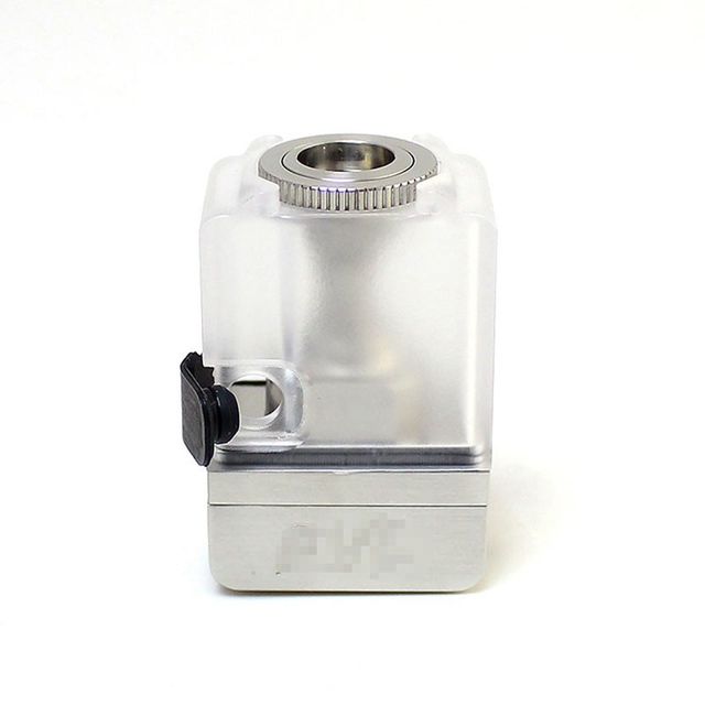 SXK Alien EVL Style RAB Bridge Tank for SXK BB / Billet Box - Silver, 316SS + PC, 4.0ml, 1.0 / 1.5 / 2.0 / 2.5 / 3.0mm