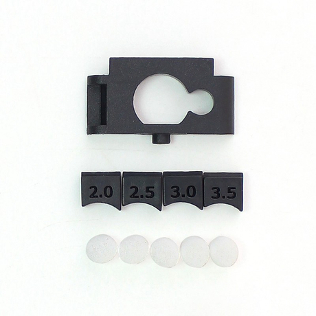 SXK Boropad Standard DL Style Airflow Plug + Air Inserts for Billet Box / SXK BB Box Mod Kit - 2.0mm / 2.5mm / 3.0mm / 3.5mm