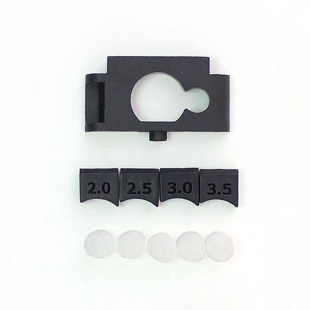 SXK Boropad Standard DL Style Airflow Plug + Air Inserts for Billet Box / SXK BB Box Mod Kit - 2.0mm / 2.5mm / 3.0mm / 3.5mm