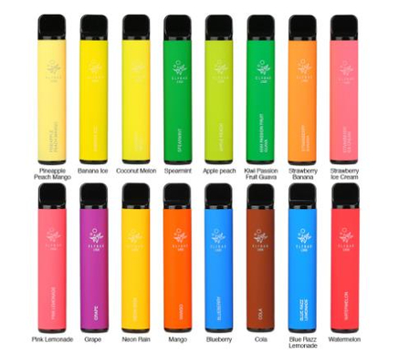 Authentic Elf Bar 1500 Puffs Disposable Kit 850mAh 4.8ml (20mg)