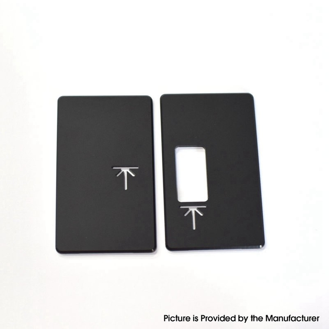 SSPP Front + Back Door Panel Plates for BB / Billet Box Vape Mod Kit (2 PCS)