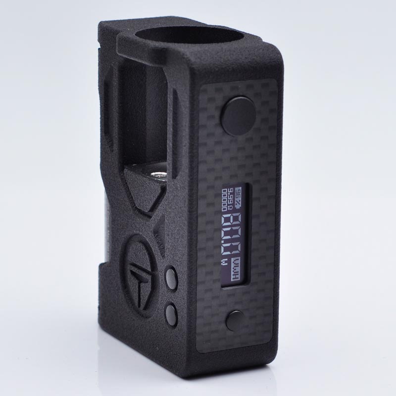 Black Knight 3D Print All-in-One 80W Box Mod – VW, 18650 Battery, Coil Building Tap