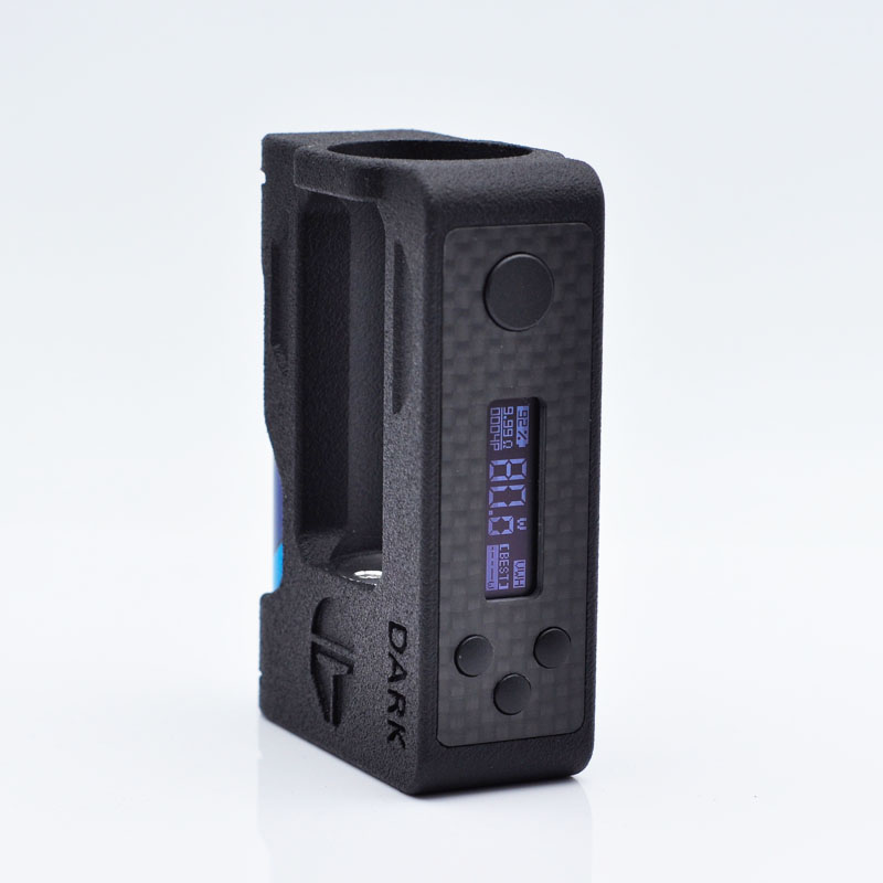 3D Print Black Knight Embedded Flash Home 80W Box Mod 18650 Battery, 24mm Atomizer