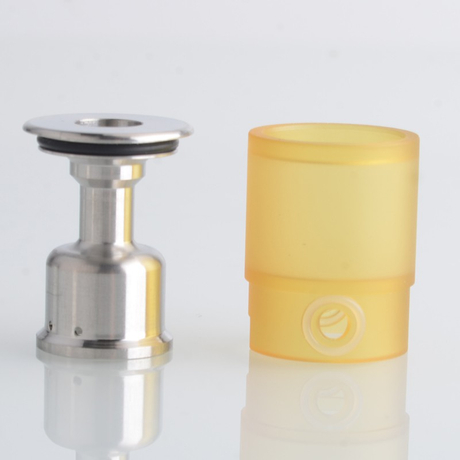 SXK EVL Wraith Style RTA Replacement XL Tank Tube Kit Brown PEI PC + 316SS, 7.5ml