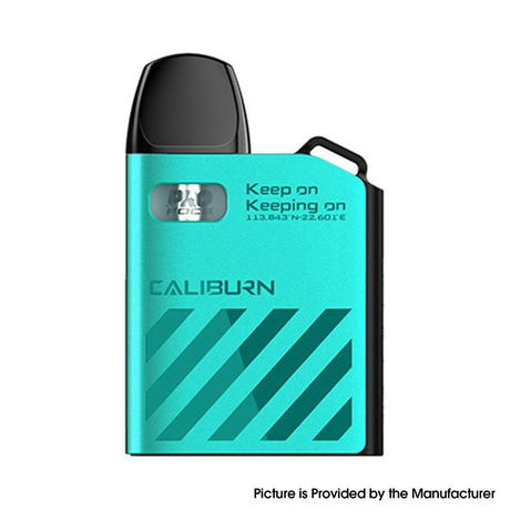 Authentic Uwell Caliburn AK2 15W Pod System Vape Starter Kit 520mAh, 2ml, 0.9ohm