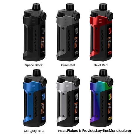 Authentic GeekVape B100 Boost Pro Max 100W Pod System Vape Mod Kit 5~100W, 1 x 21700, 6ml, 0.2ohm / 0.4ohm
