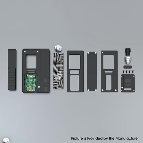 Authentic Ambition Mods Kil-Lite Pro 60W AIO Boro Box Mod – Evolv DNA60C Chip, 1-60W VW, 1*18650, Boro Tank & RBA Compatible