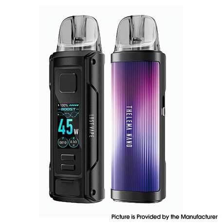 Authentic Lost Vape Thelema Nano Pod System Kit 1400mAh, 3ml, 0.6 / 0.8ohm