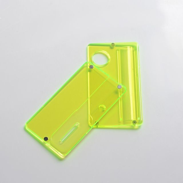 Replacement Front + Back Door Panel Plates for dotMod dotAIO Vape Pod System, PCTG (2 PCS)