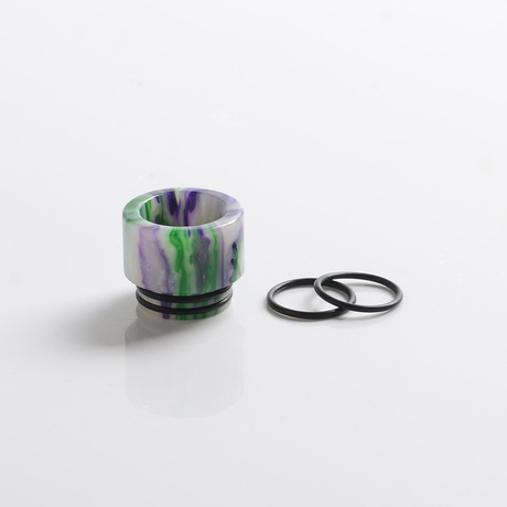 Replacement 810 Drip Tip w/ O-Ring for RDA / RTA / RDTA / Sub Ohm Tank Vape Atomizer, Resin, 13.4mm
