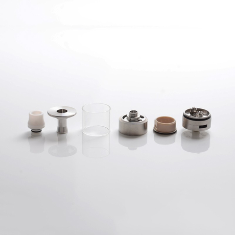SXK Dvarw DL FL Facelift Style RTA Rebuildable Tank Vape Atomizer, 6.0ml, 316 Stainless Steel, 24mm Diameter