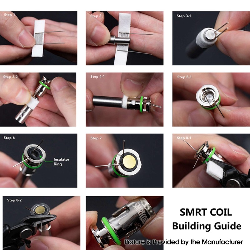 Wotofo SMRT Pod Kit / Pod Cartridge Replacement PnP Rebuildable Coil Pack - PnP Rebuildable Coil / nexMESH Chill
