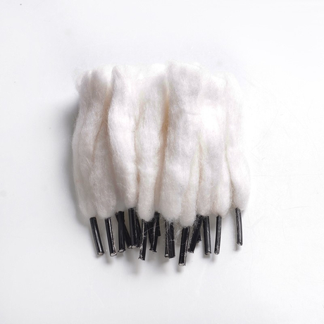 ThunderHead Creations THC 100% Organic Premium Cotton - 55mm, Single Head Shoelace Cotton (20 PCS)