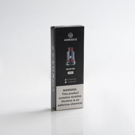Asmodus Dachi 2 in 1 Pod Mod Vape Kit Replacement Coil Heads - 0.5ohm (20~40W) (5 PCS)