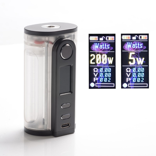 Authentic Ultroner x Fallout Vape Gaea 200W Vape Box Mod, 5~200W, 2 x 18650 / 20700 / 21700, Sevo 200C