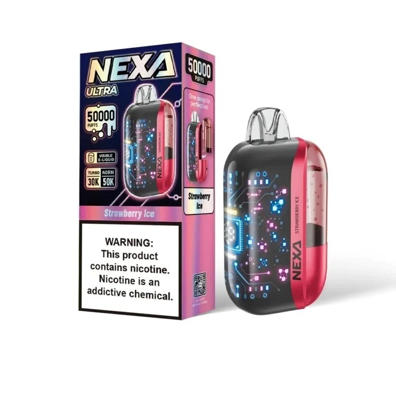 Nexa Ultra 50K Puffs Disposable Vape – 800mAh, 20ml, 5% Nicotine