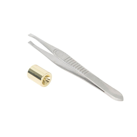 Green Fire Chamber Accessories Kit for Origin 2 Dry Herb & Wax Vaporizer/Falcon Dry Herb Vaporizer, Tweezers