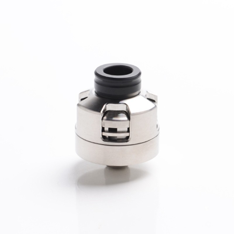 vapeasy-armor-engine-style-rda-rebuildable-dripping-atomizer-w-bf-pin-silver-316-stainless-steel-22mm-diameter