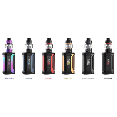 SMOKTech SMOK Arcfox 230W TC VW Mod + TFV18 Sub Ohm Tank Kit, 5~230W, 2 x 18650, 7.5ml, 0.33ohm/0.15ohm