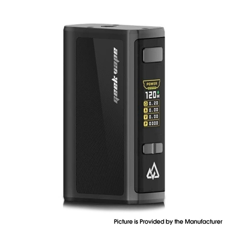 GeekVape Obelisk 120 FC Z 120W TC VW Variable Wattage Box Mod w/ Fast Charger, 5~120W, 3700mAh