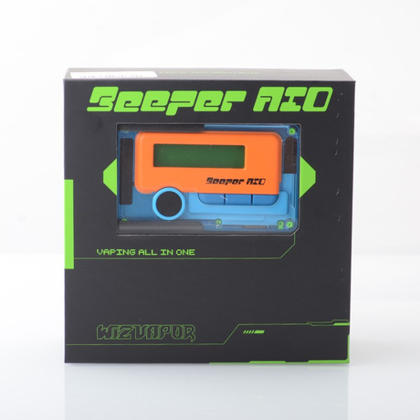 Authentic Wiz Vapor Beeper 80W AIO Vape Box Mod Kit VW 5~80W, 1 x 18650, 3.0ml