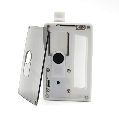 SXK BB 70W All-in-One VW Variable Wattage Box Mod Kit w/ USB Port - White, PET, 1~70W, 1 x 18650