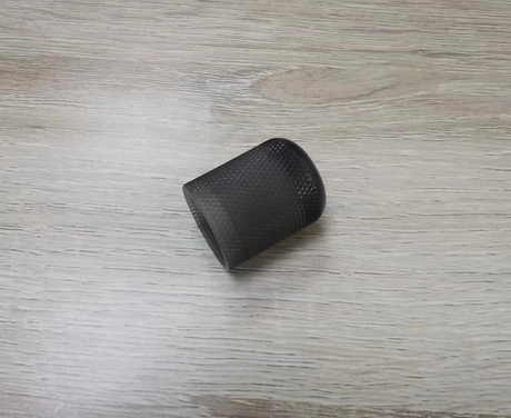YFTK Flash e-Vapor V4.5S+ Style RTA Replacement Bell Cap - Brown Knurl, 4.0ml, PEI (1 PC)