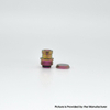 Authentic MK MODS Ti-type2 Drip Tip + Button Set for SXK BB / Billet Titanium Alloy