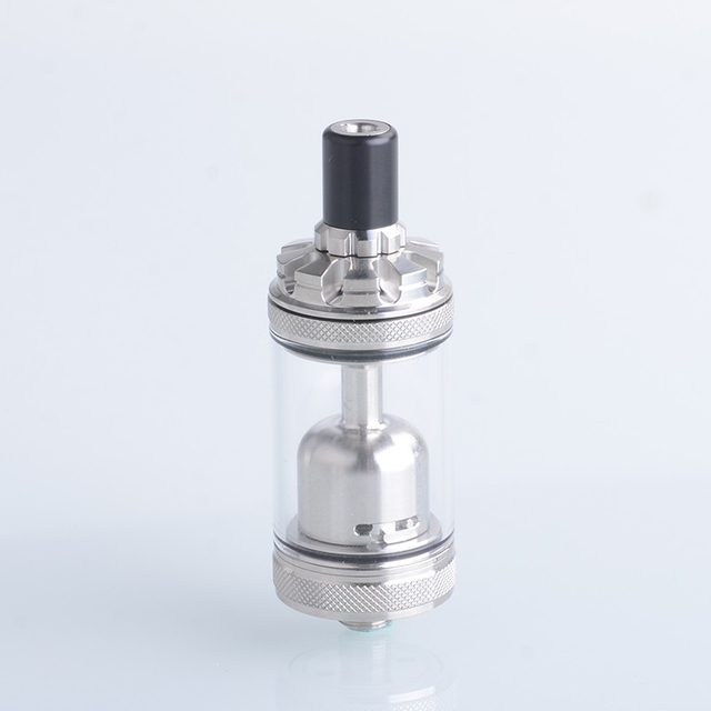 Coppervape Millennium Style RTA V1.1 Rebuildable Tank Vape Atomizer 316SS + Glass, 4.0ml, 22mm Diameter