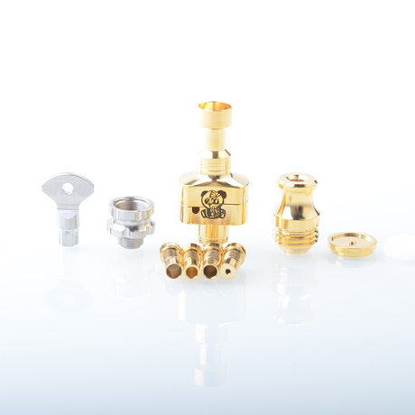 Wick'd Bridg'd Omega RBA Bridge for Boro Devices / Billet / BB Mod Kit 1.2mm, 2.5mm, 3.0mm, 3.5mm, 4.0mm