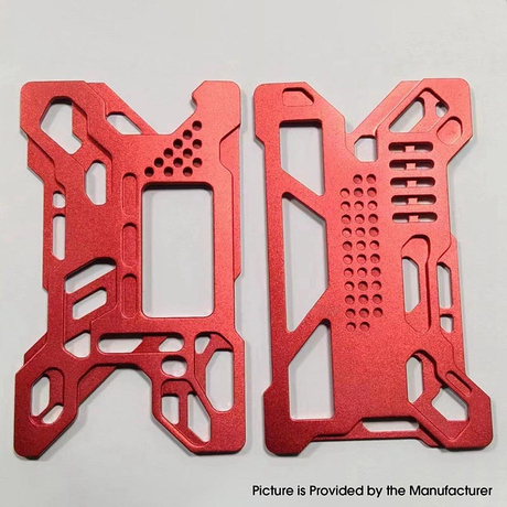 F12 Front + Back Door Panel Plates for BB / Billet Box Vape Mod  Aluminum (2 PCS)