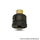 Authentic Augvape Drugas RDA wiederaufbaubares tropfendes Vape -Atomizer mit BF -Pin -Einzelspule, 22 mm