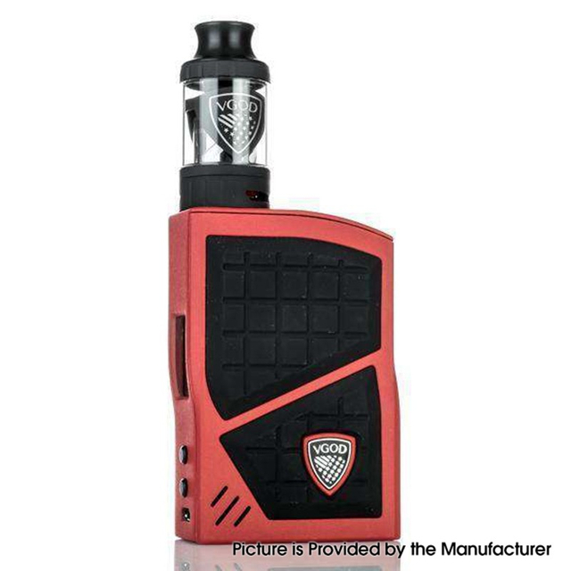 정품 VGOD Pro 200W TC VW 가변 전력 상자 Mod + VGOD Pro 서브탱크 키트 7~200W, 2 x 18650, 0.2옴, 5ml