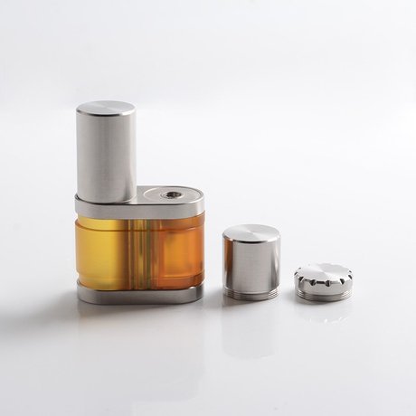 Stratum Balance 60W TC VW Vape Box Mod - Silver + Black, 1~60W, 1 x 18350 / 18650, Evolv DNA 60 Chip