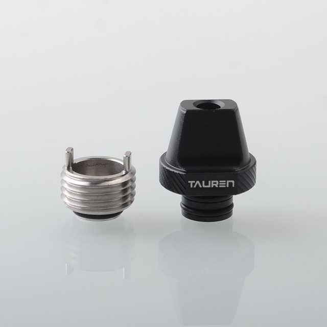 Authentic ThunderHead Creations THC Tauren Mech Boro Mod Replacement Square Drip Tip - Black