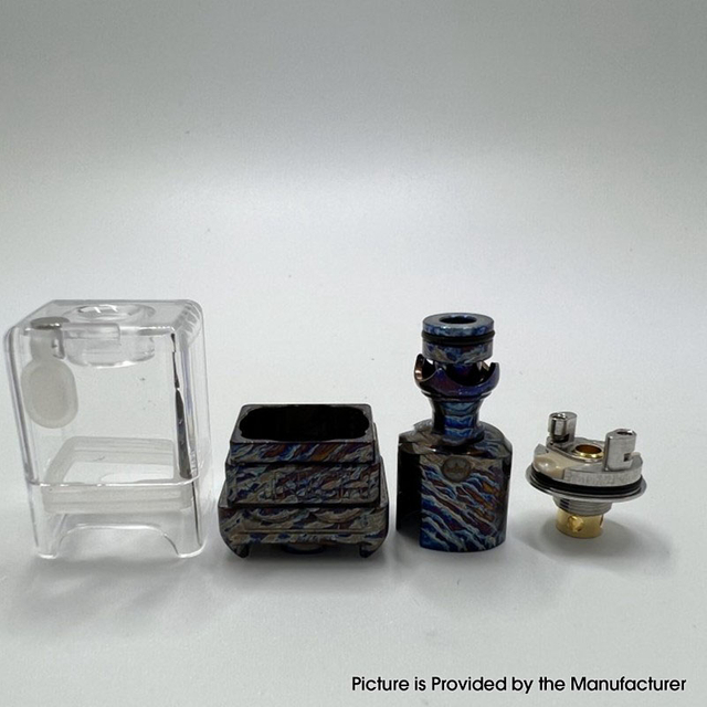 DotMobb Dot Mobb UPT RBA Tank for dotMod dotAIO V1, V2 Pod Titanium, 1.0, 1.2, 1.4, 1.5, 1.8, 2.0, 2.5, 3, 4mm