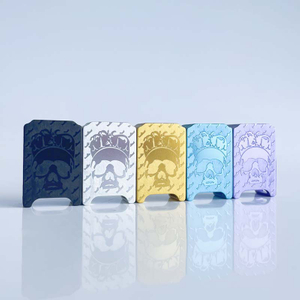 Monarchie umgekehrter Schädel Boro Tank für SXK BB / Billet AIO Box Mod Kit Aluminiumlegierung