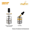 Auténtico Koguovape Gamo RTA tanque reconstruible Vape atomizadores316 + vidrio + pom, 3.0ml, 23 mm de diámetro
