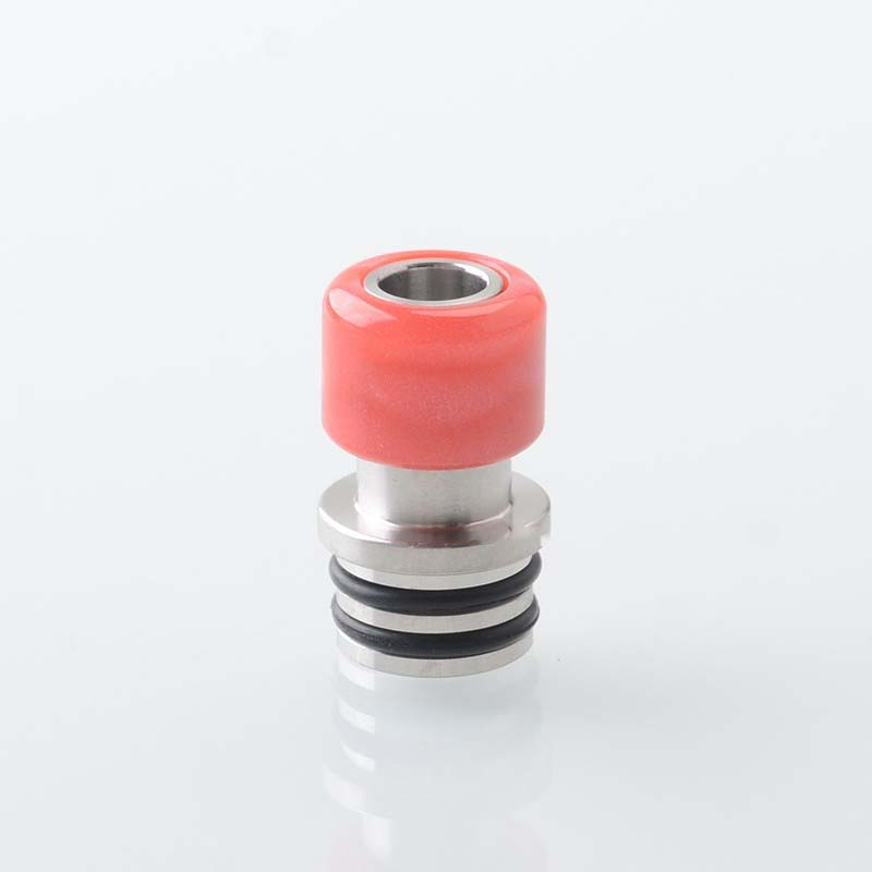 510 Drip Tip - Stainless Steel + Resin for RDA RTA RDTA Atomizer