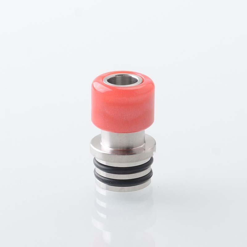 510 Drip Tip - Stainless Steel + Resin for RDA RTA RDTA Atomizer