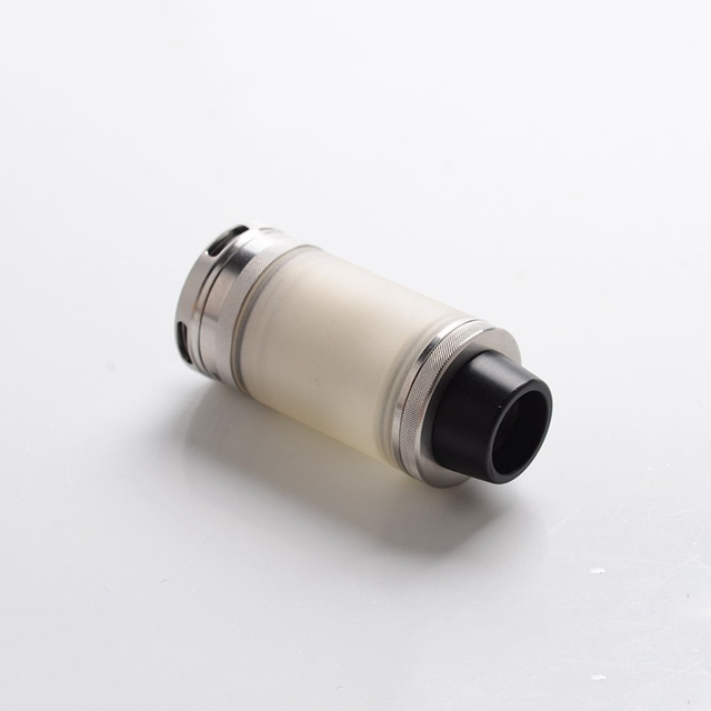 Taifun GT4 S GT 4 S IV S Style DL RTA Rebuildable Tank Vape Atomizer - Silver, SS + PSU, 3.5ml, 23mm Diameter