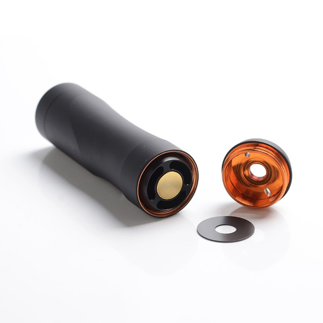 Authentic Timesvape Dreamer V1.5 Hybrid Mechanical Mech Vape Mod - Black + Green Splatter, Copper, 1 x 18650 / 20700 / 21700