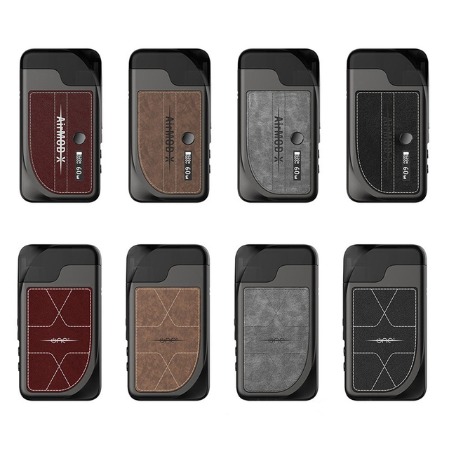 أصيل واحد Vape Air Mod x 60W 1500MAH VW نظام بوابة Wattage Vape طقم بداية - بني