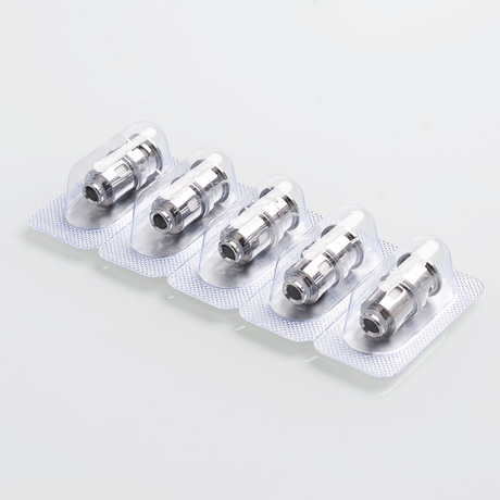 Authentic voopoo pnpm2 half dl single mesh coil for drag babyfind triovincivinci rvinci x silver 06ohm 2028w 5 pcs