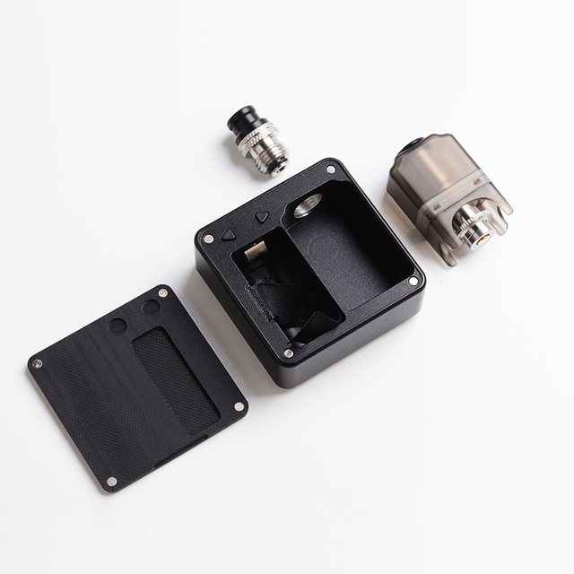 Authentic SXK Bantam Revision 30W VW Variable Wattage Vape Box Mod Kit w/o 18350 Battery - Black, 5~30W, 1 x 18350, SEVO-30