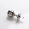 SXK The Syclla Scylla Style MTL RTA Rebuildable Tank Vape Atomizer - Silver, 316 Stainless Steel, 4ml, 22mm Diameter