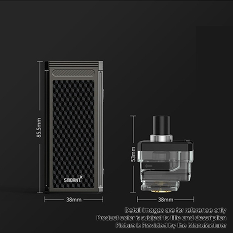 Authentic Smoant Pasito II 2 V2 80W 2500mAh TC VW Pod Mod Vape Starter Kit 1~80W