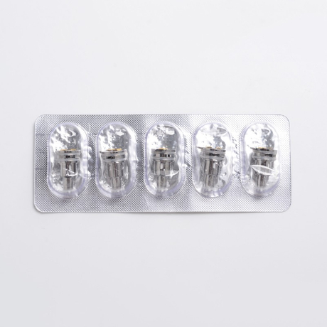 Authentic Augvape Narada Pro VW Mod Vape Kit / Cartridge Replacement Mesh Coil Head - Silver, 0.4ohm (5 PCS)