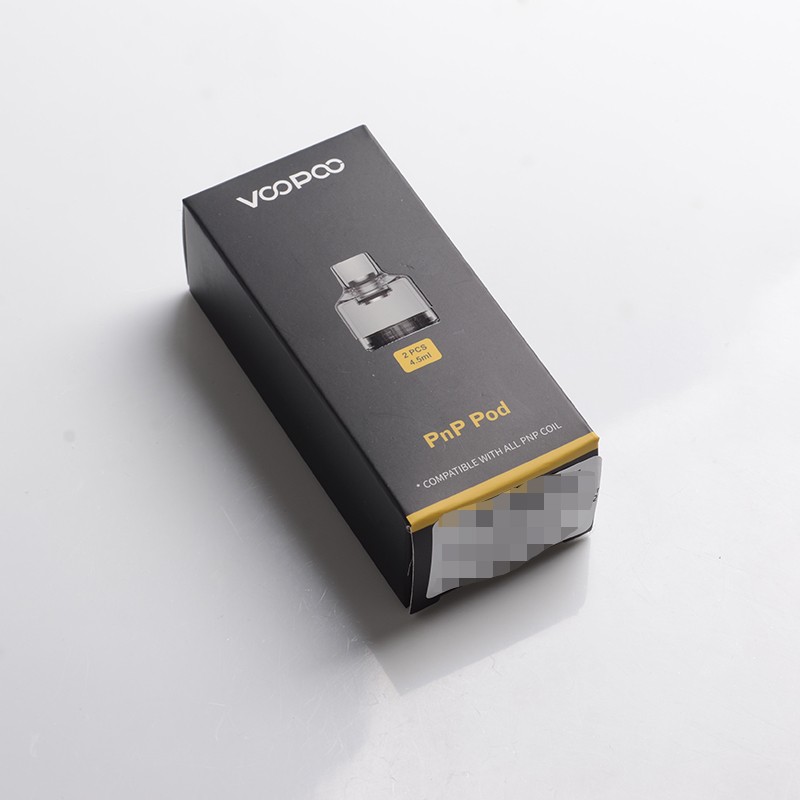 Authentic Voopoo PnP Empty Pod Cartridge for Drag S / Drag X Vape Kit - 4.5ml (2 PCS)